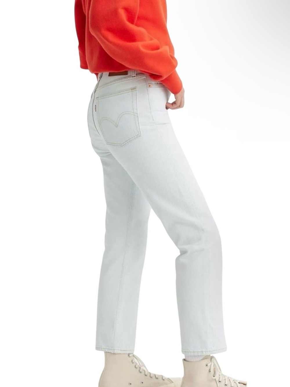 Levi's Women's wedgie Straight Jeans in light wash 29”x26”
